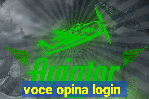 voce opina login